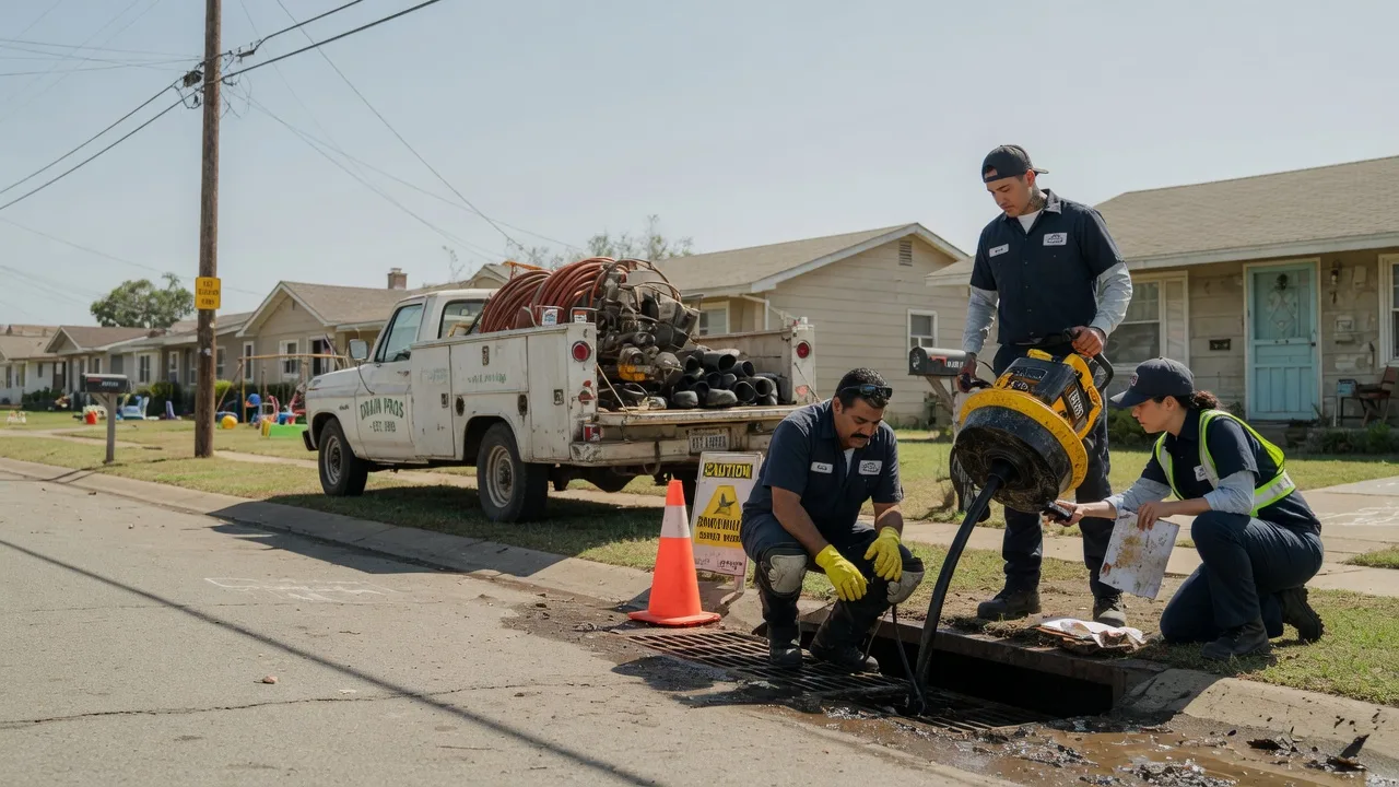 Drain Cleaning in Cromwell, OK near me